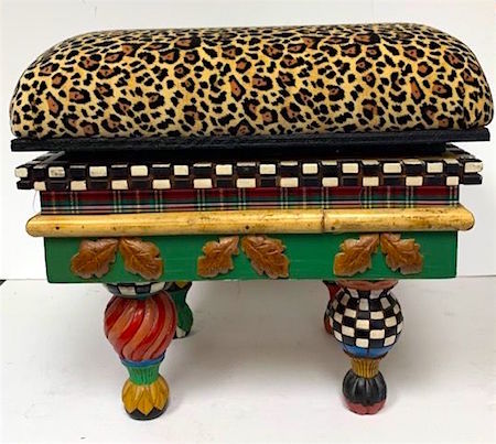 Bohemian Footstool