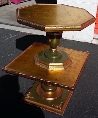 Hollywood Regency Side Tables