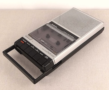 Vintage 1970s Sanyo Tape Recorder