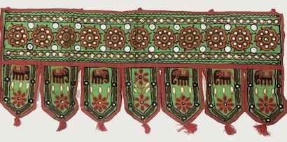 Indian Tapestry Door Balance