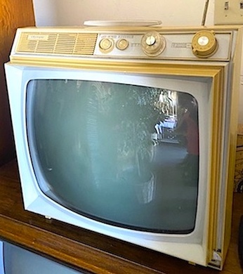Mid Century Style Olympic Portable TV
