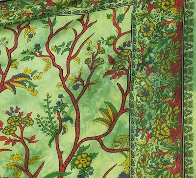 Tapestry Tree of Life Purple Green