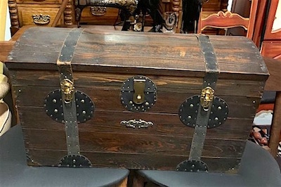 Vintage Pirate Treasure Chest