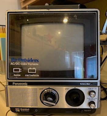 Vintage1978 Panasonic Quintrix II Color TV CT-778