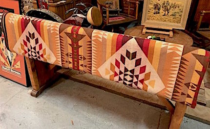 Vintage Pendleton Indian Blanket Wool