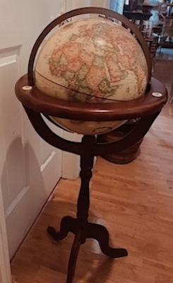 Vintage 1993 Replogle Floor Globe World Classic